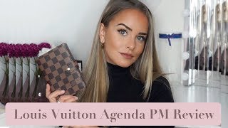 LOUIS VUITTON AGENDA PM REVIEW  INSERT SETUP  Dilara Bosak [upl. by Tania]