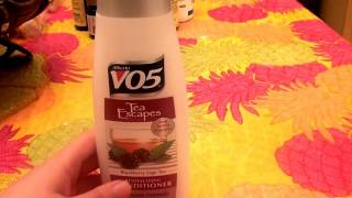 VO5 Tea Escapes Revitalizing Conditioner Blackberry Sage Tea long lasting fragrance CRUELTY FREE [upl. by Moreta]