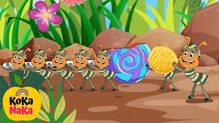 The Ants Go Marching And Counting  The Best Koka Naka Nursery Rhyme And Kids Songs [upl. by Ieso]